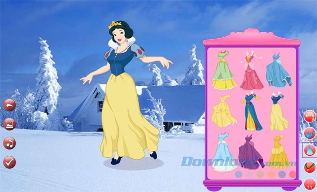Game thời trang Dress Up: Snow White