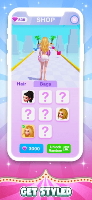 DressUp Run là một game người chạy phong cách thời trang thú vị
