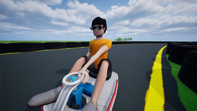 Tùy chỉnh tay đua và xe đua để nổi bật trong cuộc chơi