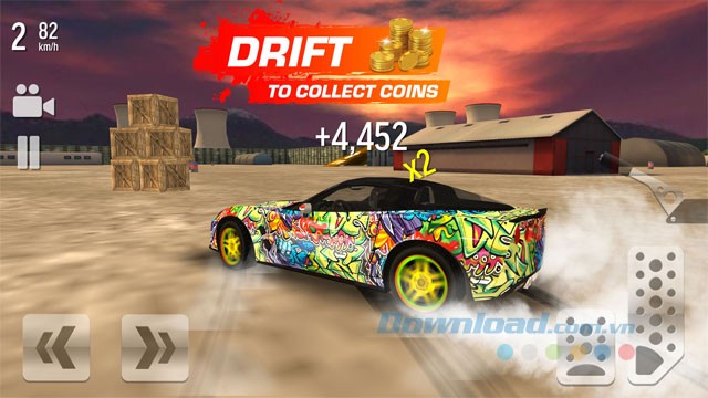 Thu thập xu để nâng cấp xe