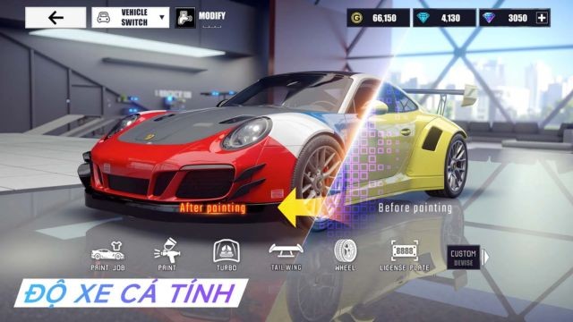 Hệ thống nâng cấp kỹ năng lái chuyên biệt