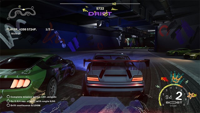 Thể hiện những pha drift thần sầu để đánh bại đối thủ và trở thành nhà vô địch