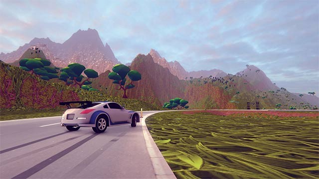 Phiêu lưu và ngắm cảnh đẹp 2 bên đường