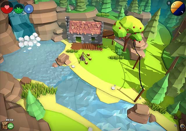 Drifted Tales - Ancestor's Isle là game phiêu lưu sinh tồn trên hoang đảo