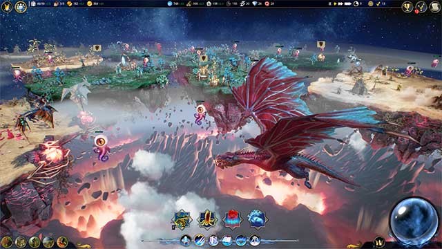 Cưỡi rồng và quái vật bay để phiêu lưu khám phá thế giới từ trên cao