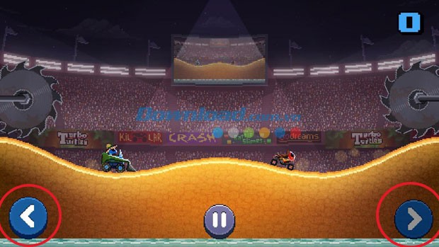 Điều khiển bằng nút ảo trực quan