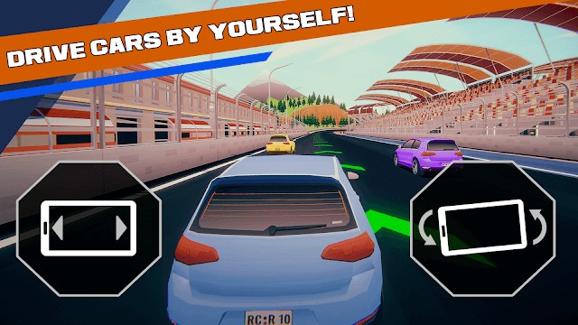 Trải nghiệm lái xe theo nhiều cách khác nhau trong game Drive Stars: Sports Car Racing