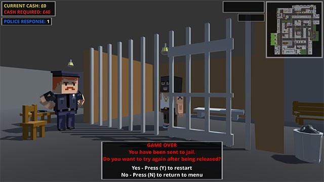 Kết thúc trò chơi trong trại giam