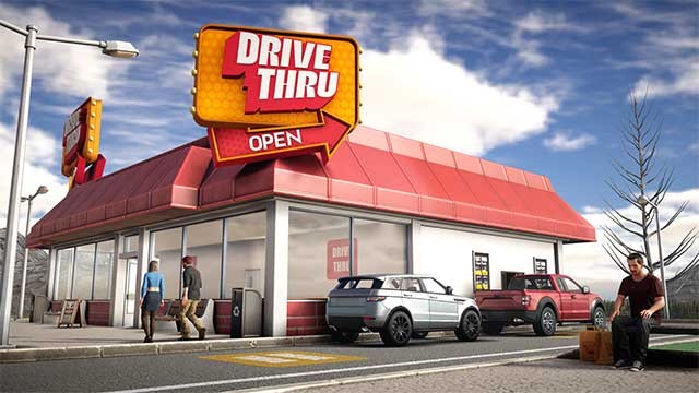 Drive Thru Simulator là game mô phỏng cửa hàng fast food phong cách Drive Thru