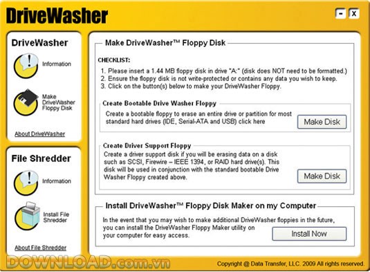 Drive Washer