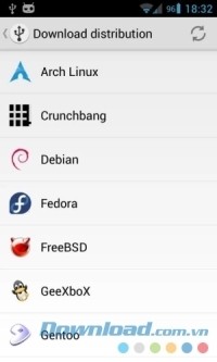 DriveDroid cho Android hỗ trợ nhiều hệ điều hành