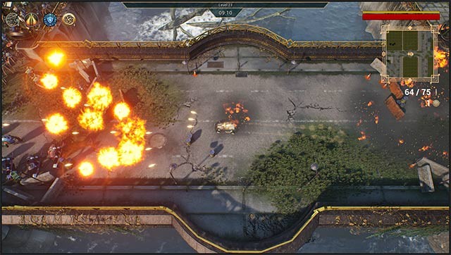 Drive Loop có nhịp độ cao và dữ dội, không dành cho những kẻ yếu bóng vía