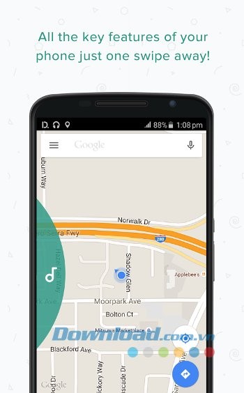 Định vị hoàn hảo với Drivemode cho Android