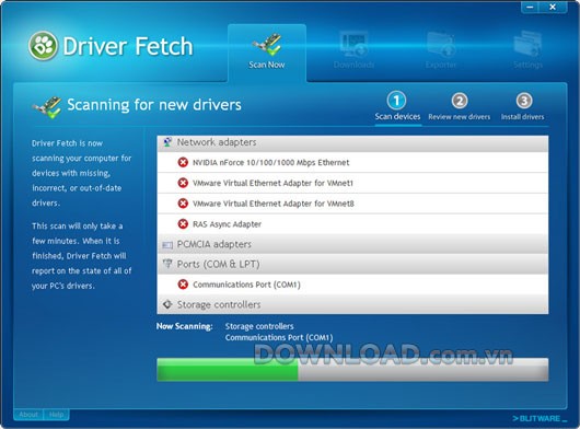 Driver Fetch