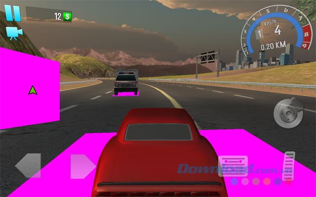 Giao diện game đua xe Driver XP cho Windows 8