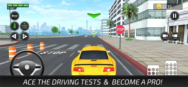 Đạt điểm cao nhất trong bài kiểm tra lái xe