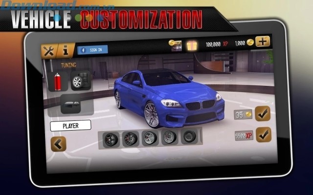 Tùy chỉnh chiếc xe hơi của bạn