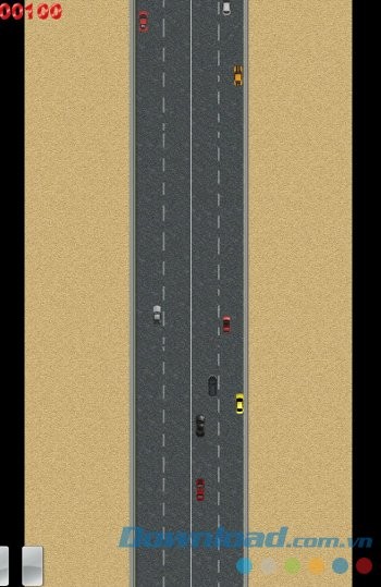 Giao diện màn chơi game Driving Speed Car