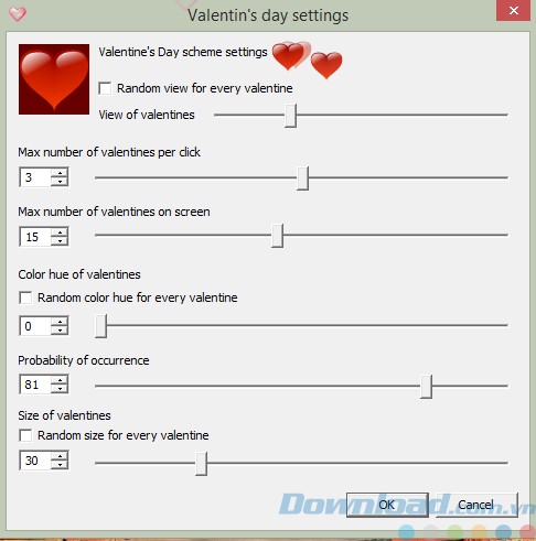 Tùy chọn cài đặt của Drobz