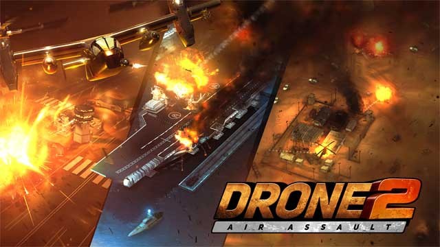 Game không chiến Drone 2 Air Assault đưa bạn đến với chiến trường chân thực