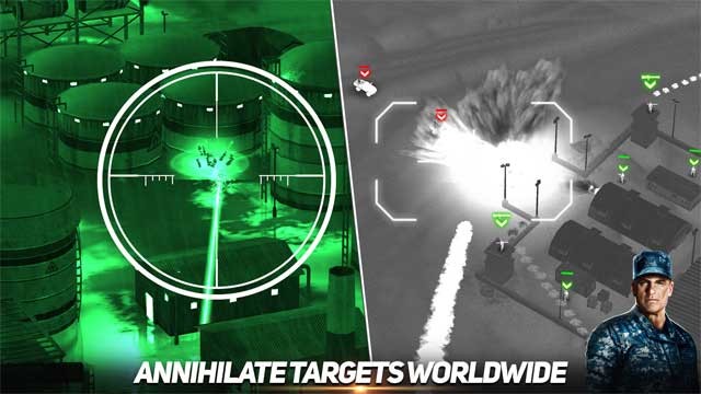 Phá hủy mọi mục tiêu trên toàn cầu với các cỗ máy bay chiến đấu tiên tiến nhất