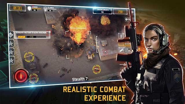 Trải nghiệm chiến đấu chân thực