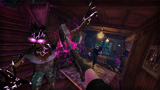 Drop Dead: The Cabin là game bắn súng sinh tồn diệt zombie phong cách Stranger Thing thập niên 80