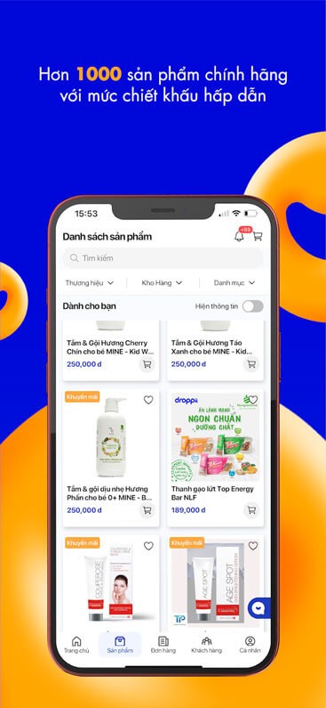 Gần 2000 sản phẩm đa dạng