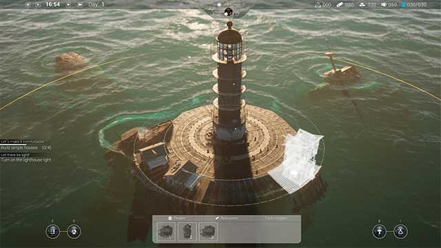 Xây dựng và mở rộng thành phố xung quanh một ngọn hải đăng