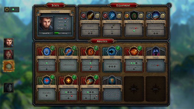 Nhập vai chiến binh huyền thoại trong Druidstone với cá tính, năng lực riêng