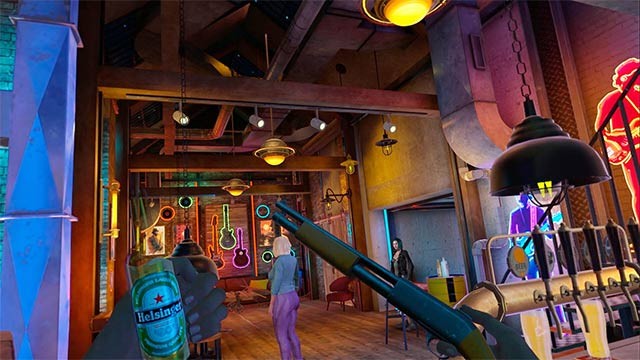 Drunkn Bar Fight 2 là game hành động vui chủ đề cuộc chiến bợm nhậu quán bar