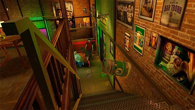 Tương tác mạnh mẽ trong game Drunkn Bar Fight 2 với công nghệ VR hiện đại