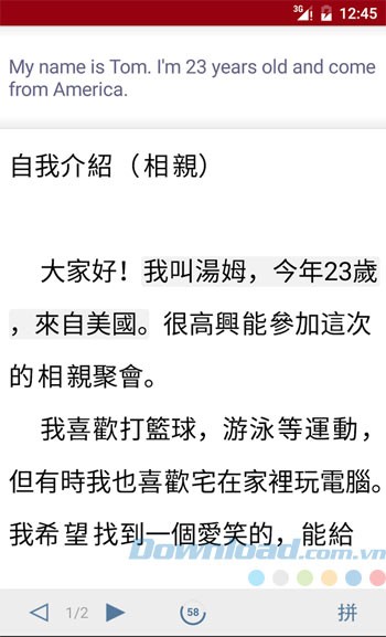 Học tiếng Trung - Anh