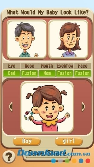 Con bạn sẽ trông như thế nào?