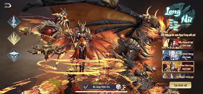 Phái Long Nữ trong Du Long Thiên Hạ