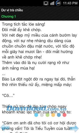 Dư vị trà chiều for Android