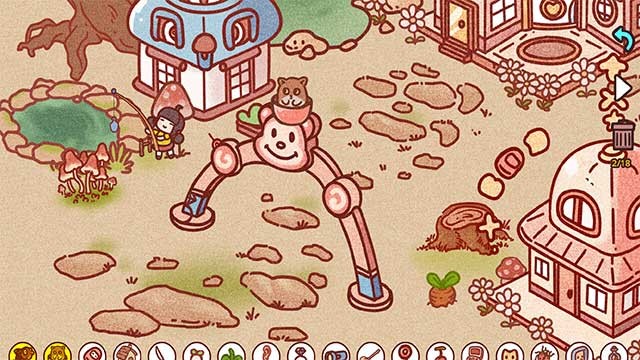 Khi tìm thấy một phần, nó sẽ đi theo con trỏ chuột của bạn