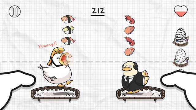 Cho vịt ăn bằng cách chơi theo nhịp điệu âm nhạc trong game Duck Town