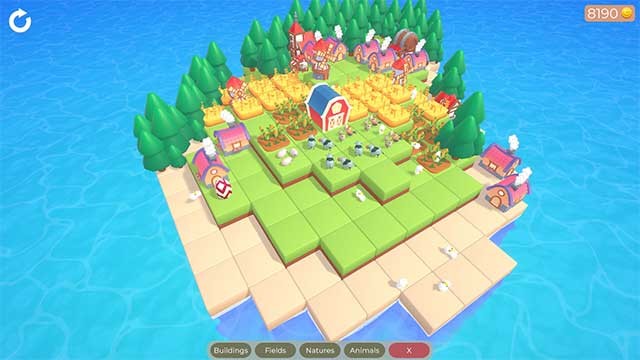 Duckland là một trò chơi mô phỏng xây dựng thành phố ấm cúng