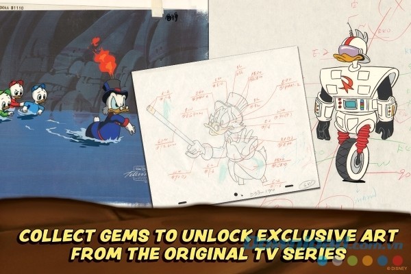DuckTales: Remastered cho Android có vô số nhiệm vụ hấp dẫn đang chờ người chơi chinh phục
