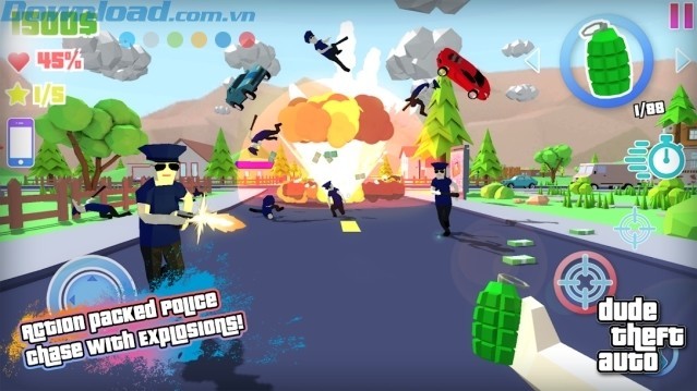 Tự do làm bất cứ điều gì bạn thích trong thành phố Dude-o-polis