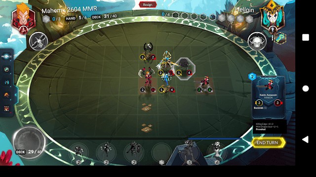 Duelyst là một trò chơi chiến thuật thẻ bài hấp dẫn trên di động