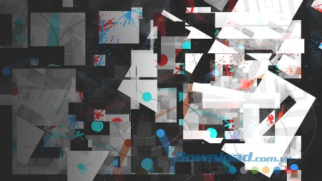 Giao diện màn chơi game Duet khi bạn đạt đến level đỉnh cao