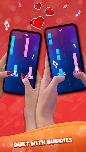 Duet Tiles cho bạn tranh tài nhịp điệu với bạn bè