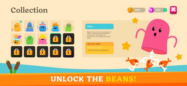 Mở khóa những nhân vật Đậu mới