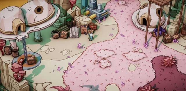 Du hành qua những môi trường rộng lớn, hùng vĩ được vẽ bằng tay