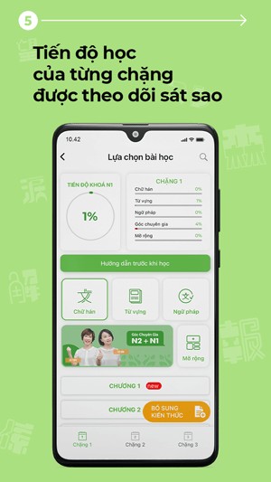 Theo sát tiến độ học tập