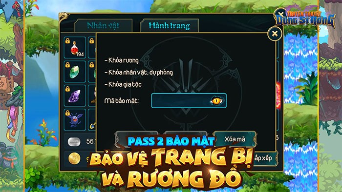 Trang bị - nhân vật trong Dũng Sĩ Rồng Online