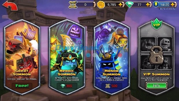 Chiêu mộ anh hùng mới