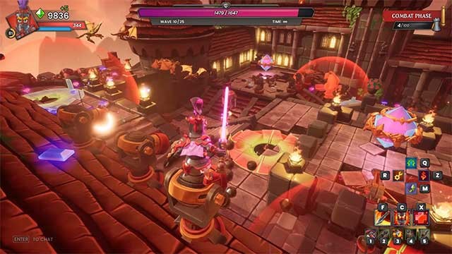 Dungeon Defenders: Awakened cung cấp nhiều vũ khí đa dạng như: kiếm, nỏ, gậy, súng,...